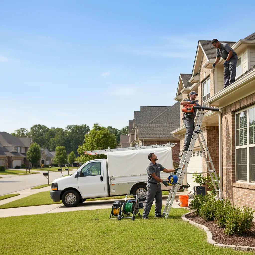 Home Gutter Service in Ina, IL near me
